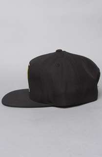 Play Cloths The Old Man Snapback Hat in Caviar Black  Karmaloop 