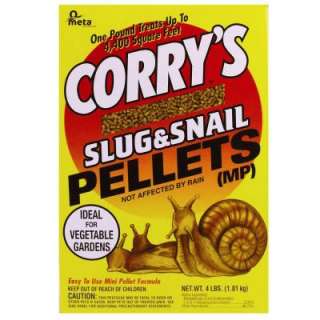 Corrys 4 lb. Slug and Snail Pellets 2204 