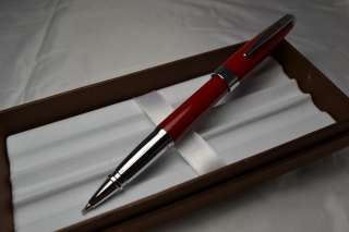 Cross Fire Engine Red Aventura Rolling Ball Pen Executive Gift Office 