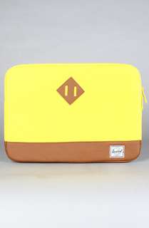 HERSCHEL SUPPLY The Heritage Tablet Sleeve in Canary  Karmaloop 