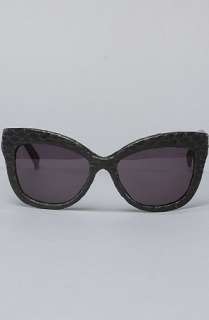 House of Harlow 1960 The Linsey Sunglasses in Black Snake  Karmaloop 