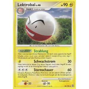 Pokémon Diamant & Perl Sturmtief Einzelkarte Lektrobal 36/100  