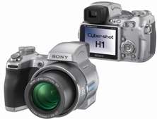 Sony DSC H1 Cyber shot Digitalkamera (5 Megapixel, 12fach Zoom)