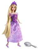 Mattel T3244 0   Disney Princess   Rapunzel mit Glitzerkleid und 