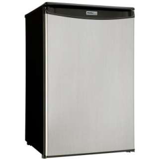 Danby Designer 4.4 cu.ft. Compact Refrigerator in Stainless Look 