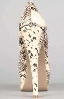 Zigi Shoes The Penelope Shoe in Natural Snake  Karmaloop   Global 