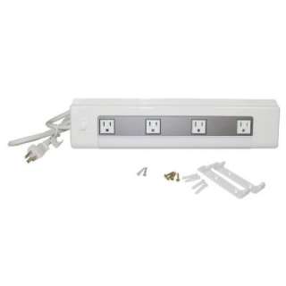 Outlet Kitchen Cabinet Power Strip with Light PX1001 at The Home 
