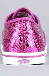 Vans Footwear The Authentic Lo Pro Sneaker in Pink Sequins  Karmaloop 