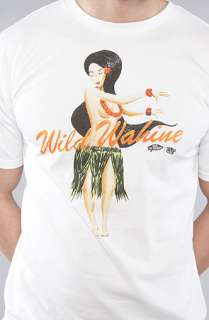 Vans The Vans x In4mation Wild Wahine Classic Tee in White 
