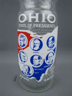 Vintage 1976 RC Cola Salutes Ohio Presidents Bottle  