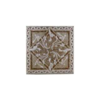 Daltile Belleview 6 in. x 6 in. Rustic Gold Ceramic Accent Tile 