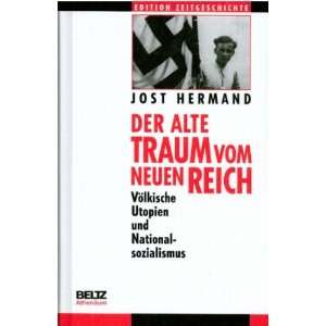   Utopien und Nationalsozialismus  Jost Hermand Bücher