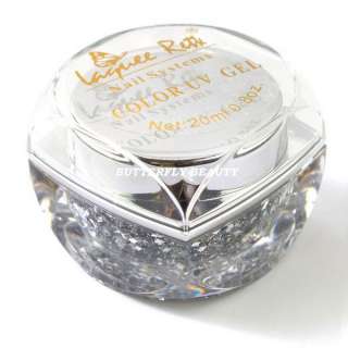 Silver diamond Glitter UV Color Gel For Nail Art R103  