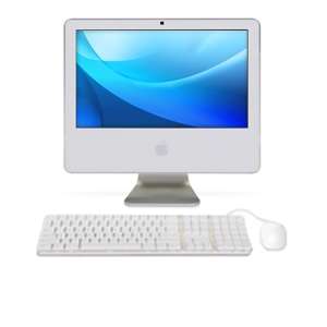 Apple iMac MA590LL All in One Desktop Mac   Intel Core 2 Duo 2GHz, 1GB 