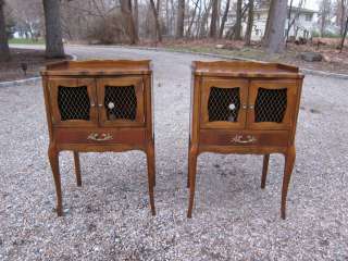Pair of Henry Fuldner & Sons Louis XV Style Bedside Cabinets  
