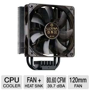 Ultra U12 40654 Carbon X3 Multi Socket CPU Cooler   LGA1366, LGA1156 