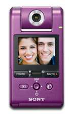 Sony MHSPM1/V Webbie HD Camera   5 Megapixel, HD MP4, 1.8 LCD Display 