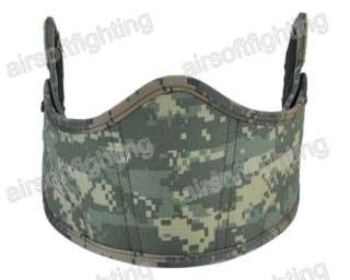 Airsoft Tactical Helmet Armour Face Mask ACU A  