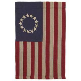 Valley Forge Flag Company, Inc. Antiqued 13 Star Cotton Garden Flag 