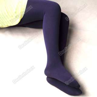 Fashion elastic Winter Lined Opaque Tights Pantyhose Warm Thick 