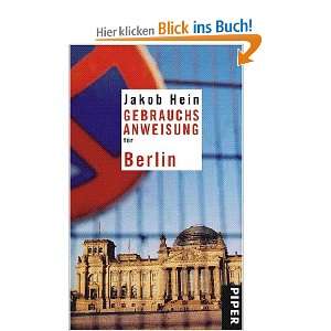 Gebrauchsanweisung für Berlin und über 1 Million weitere Bücher 