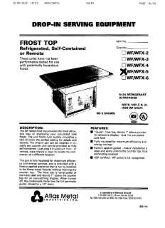  Granite Frost Top Drop In Unit WF 5 Cold Stone Frozen Surface VIDEO