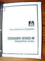 Anilam Crusader Series M Programming Manual  