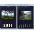 Foto Bastelkalender 2011   nachtblau glänzend /weiß matt ( Kalender 