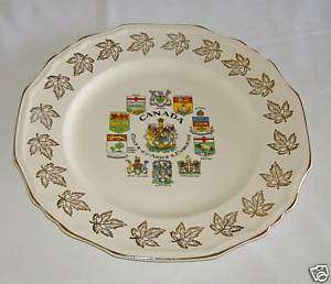 Alfred Meakin Canada Coats of Arms & Emblems Plate  