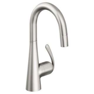 GROHE Ladylux 3 Pro Single Handle Dual Spray Pull Down Kitchen Faucet 