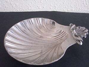 Vintage Sheffield England Reproduction Clam Pin Dish  
