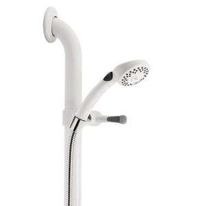 Safety First Wall Bar Mount for Hand Held Shower in White S1F547 at 