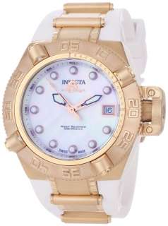 Invicta Womens 0541 Subaqua Noma IV 18k Rose Gold Plated Stainless 