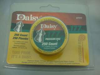 177 CAL DAISY PRECISION MAX POINTED PELLETS 250 CT 039256077771 