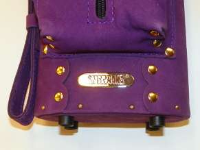New Instroke Buffalo 2x4 Purple LTD Suede Leather Case  