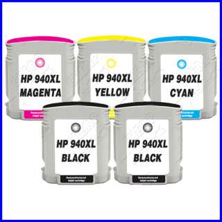 HP 940XL Set Ink Cartridge for OfficeJet 8000 8500 8500a Plus 