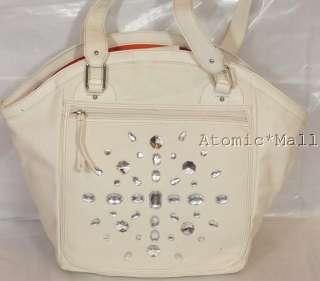 Jacyln Smith Shopper Handbag White New Large  