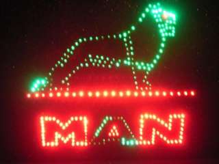 Namensschild MAN + MAN   Logo LED beleuchtet in Nordrhein Westfalen 