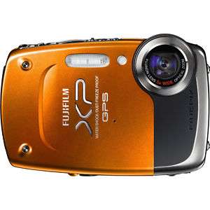Fujifilm XP30 Waterproof Camera Orange with GPS Geo tagging + 8 GB 