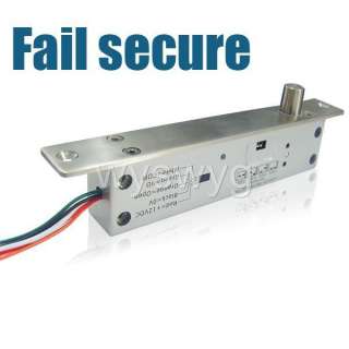 Electric Drop Bolt Door Lock Fail Secure can delay open  
