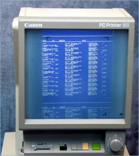 CANON PC80 PC 80 MICROFICHE READER PRINTER  