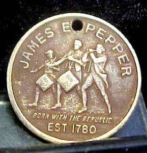 James E. Pepper Token Est 1780 Born W/Republic  8980  