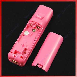 Wireless Remote Controller + Case for Nintendo Wii Pink  
