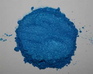 25g ELECTRIC BLUE pearl pigment powder Auto paint Nail.  