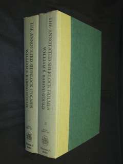 Doyle THE ANNOTATED SHERLOCK HOLMES VOLUMES 1 & 2 1967  