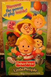 Little People Big Discoveries Volume 1 VHS Video NEW FACTORY SEALED $ 