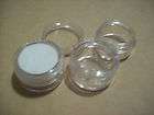 cosmetic lotio n lip gloss sample 5 gr clear jar