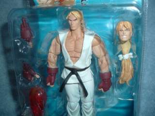 KEN Street Fighter Round 2 SOTA Toys White Gee CAPCOM 2005 Action 
