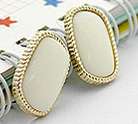 E004P Fashion Lady girl rectangle pair earrings pink items in 