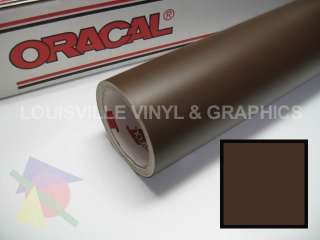 Roll 24 X 10 Brown Oracal Matte 631 Removable Wall Art Cutting 